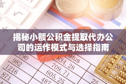 富川揭秘小额公积金提取代办公司的运作模式与选择指南