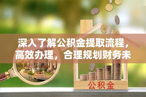 富川深入了解公积金提取流程，高效办理，合理规划财务未来
